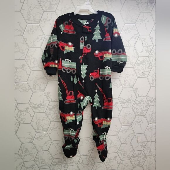 Nwt Baby Boy Sz 12, Christmas Pajamas Bundle - Picture 4 of 11